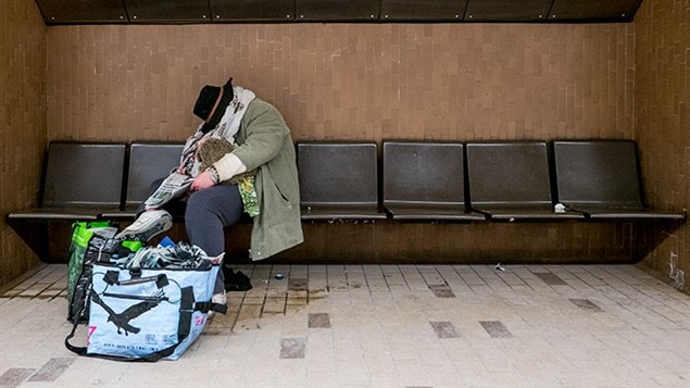 Itinérant, métro Beaudry