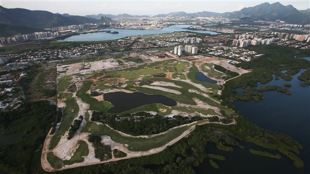 Campo de golf para los Juegos Olímpicos de Río 2016.