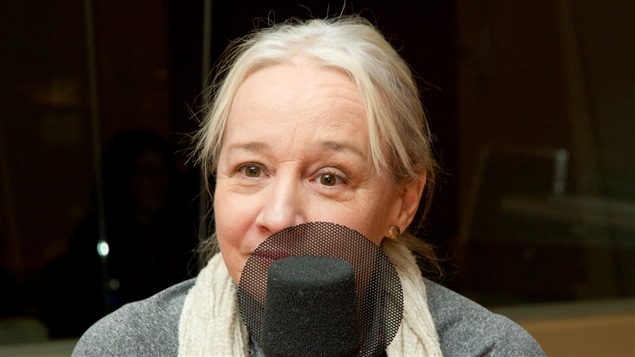 La comédienne Diane Lavallée La comédienne Diane Lavallée