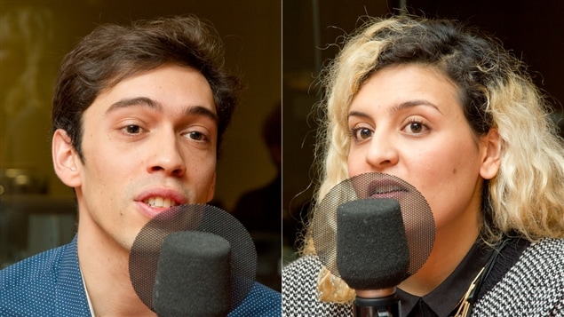 Les deux vainqueurs du Championnat canadien de débat universitaire francophone 2015, Tristan Gutteriez Garcia et Amal Azouz Les deux vainqueurs du Championnat canadien de débat universitaire francophone 2015, Tristan Gutteriez Garcia et Amal Azouz