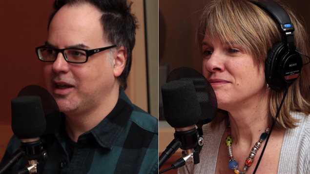 Stéphane Dompierre, écrivain chroniqueur et Josée Blanchette, chroniqueuse au <em>Devoir </em> Stéphane Dompierre, écrivain chroniqueur et Josée Blanchette, chroniqueuse au <em>Devoir </em>