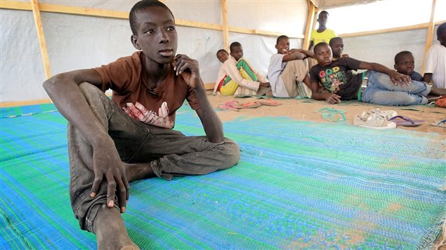 Bana Serki, réfugié au camp de Dar es Salam