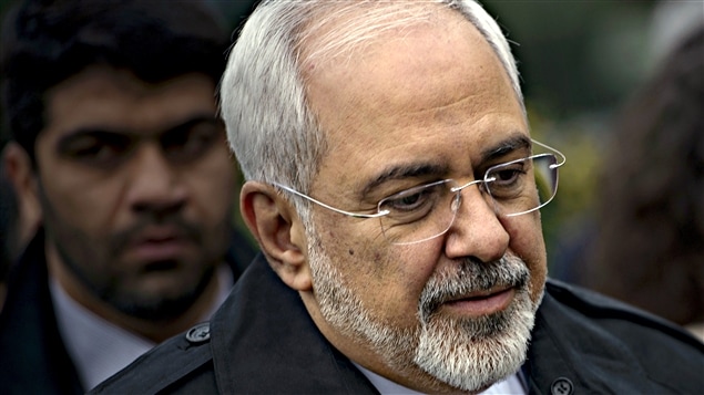 Mohammad Javad Zarif, ministro iraní de Relaciones Exteriores. 