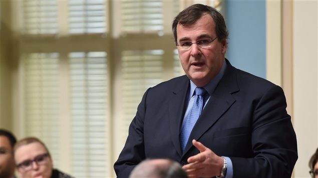 François Blais, ministro de Educación de Quebec. 