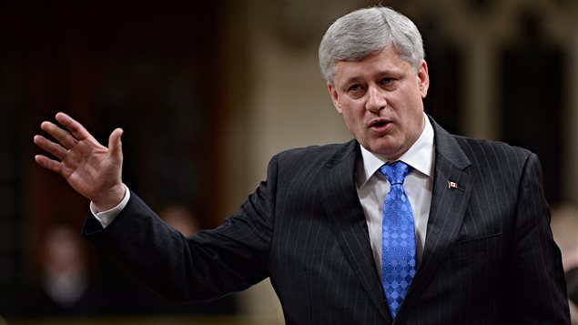 Stephen Harper, primer ministro de Canadá