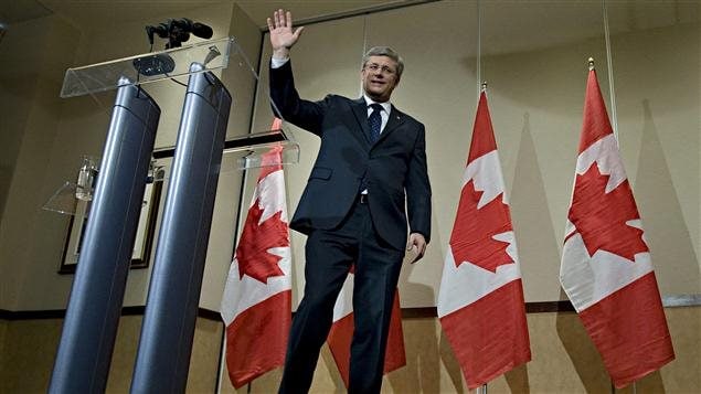Stephen Harper, primer ministro de Canadá. 