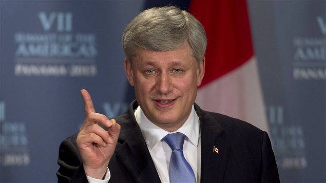 Le premier ministre Stephen Harper au Sommet des Amériques