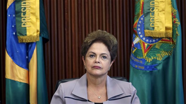 La présidente du Brésil, Dilma Rousseff