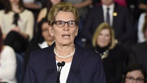 安大略省长韦恩(Kathleen Wynne)