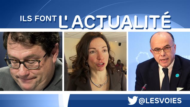 Bernard Drainville, Martine Ouellet et Bernard Cazeneuve Bernard Drainville, Martine Ouellet et Bernard Cazeneuve
