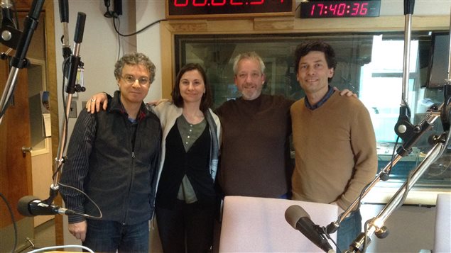 David Alper, Dominique Arbez, Jean Fontaine et Josh Brandon David Alper, Dominique Arbez, Jean Fontaine et Josh Brandon
