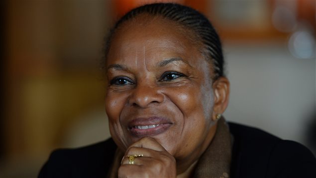 La ministre de la Justice française Christiane Taubira La ministre de la Justice française Christiane Taubira