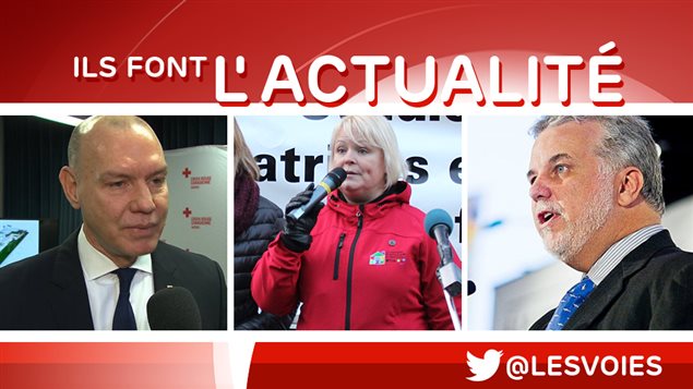 Conrad Sauvé, Lucie Longchamps, Philippe Couillard Conrad Sauvé, Lucie Longchamps, Philippe Couillard