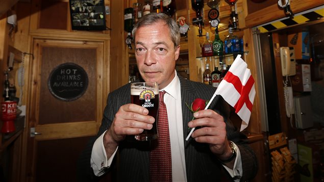 El jefe del UKIP, Nigel Farage.