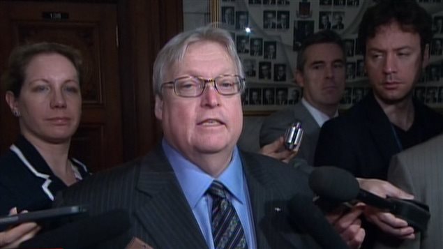 Le ministre de la Santé du Québec, Gaétan Barrette.