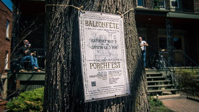 Porchfest, an idea brought home from a neighbourhood in Boston, U.S. had a very successful debut in Montreal last weekend.