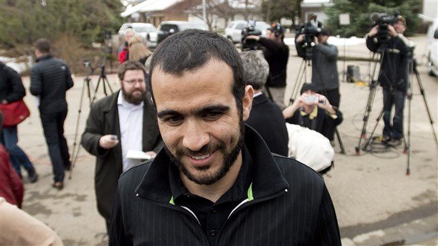 Omar Khadr après sa libération