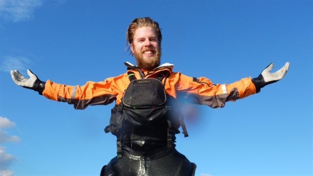 Julen Granger is decked out to make this great idea a reality. He, and his two friends leave Saturday on an adventure, kayaking 9,000 kilometres to the Yucatan Penninsula.