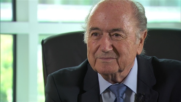 Sepp Blatter, presidente de la FIFA