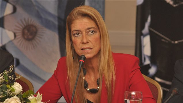 La ministra de Industria argentina, Débora Giorgi, se reunió en Buenos Aires con Zemfira Djemileva, vicepresidenta de la empresa rusa de perforación de pozos petroleros, Eriell.