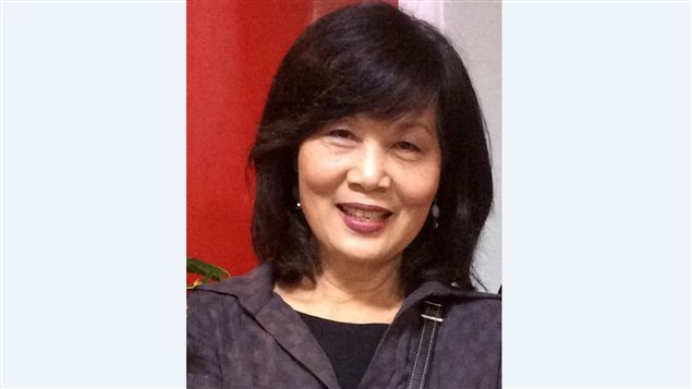 加拿大华裔画家蔡霞芬（照片由本人提供）