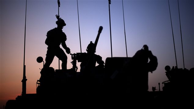 Canadian soldiers in Afghanistan