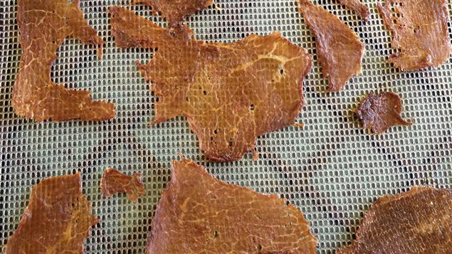 Préparation de boeuf jerky Préparation de boeuf jerky