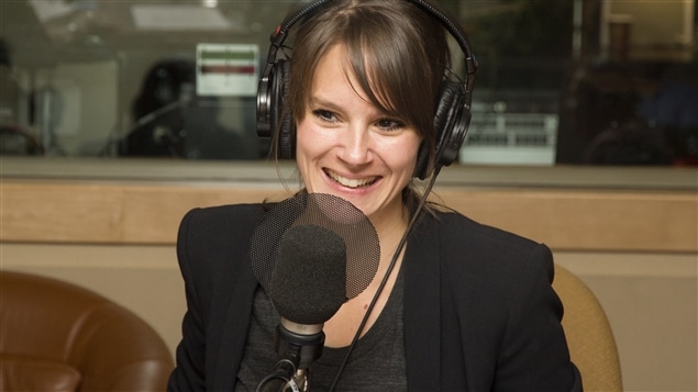 La chanteuse, comédienne et écrivaine Stéphanie Lapointe La chanteuse, comédienne et écrivaine Stéphanie Lapointe