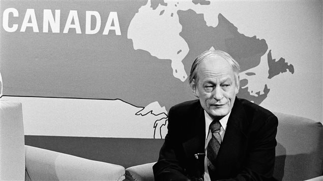 René Lévesque, figure marquante du mouvement indépendantiste québécois, en 1979 René Lévesque, figure marquante du mouvement indépendantiste québécois, en 1979