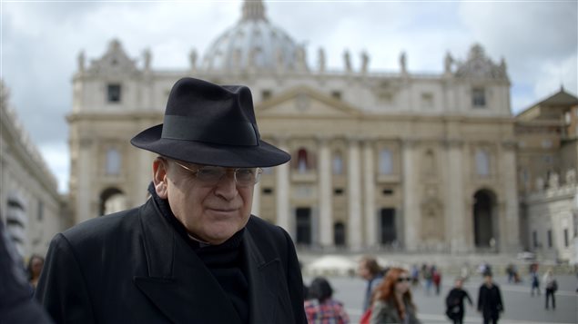 Le cardinal catholique am�ricain Leo Raymond Burke, le 11 mars 2013 au Vatican