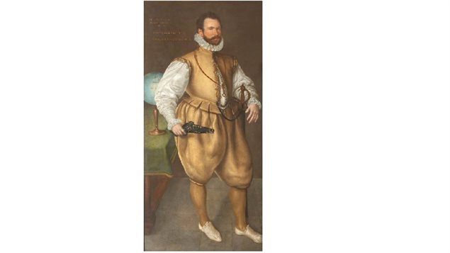 Portrait of Sir Martin Frobisher by Cornelis Ketel either 1566 or 1577