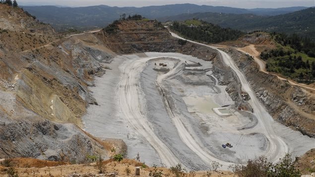 Guatemala prové oro y otros materiales a las mineras canadienses.