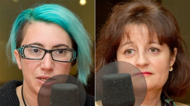 Magenta Baribeau et Gisèle Palancz Magenta Baribeau et Gisèle Palancz
