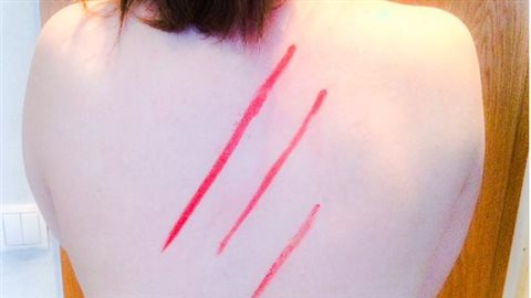 Photo tirée de la campagne #backlash, en appui à Raif Badawi