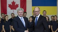 Ukraine asks weapons and more visas to Canada