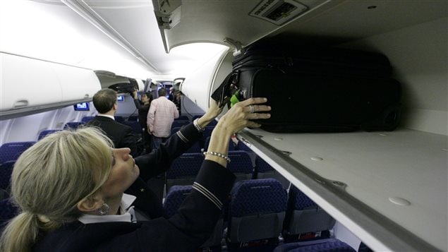 Airlines apparently want to reduce the size of luggage allowing into the cabin to free up space in overhead bins.
