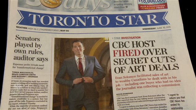 Reports that news host Evan Solomon was fired over ethical concerns have focused attention on the issue of journalistic integrity.
