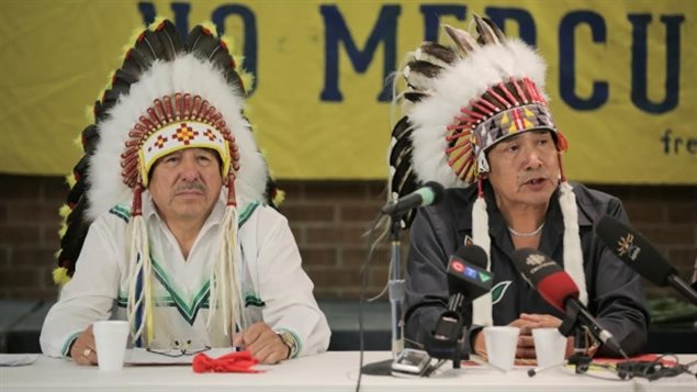 Chiefs of Grassy Narrows and Ontario First Nations held a news conference last July to say that mercury poisoning continues to affect people and they are not getting adequate medical care. These complaints have gone on for decades.