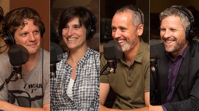 Pierre-Yves McSween, Salomé Corbo, Vincent Marissal et Stéphane Berthomet Pierre-Yves McSween, Salomé Corbo, Vincent Marissal et Stéphane Berthomet