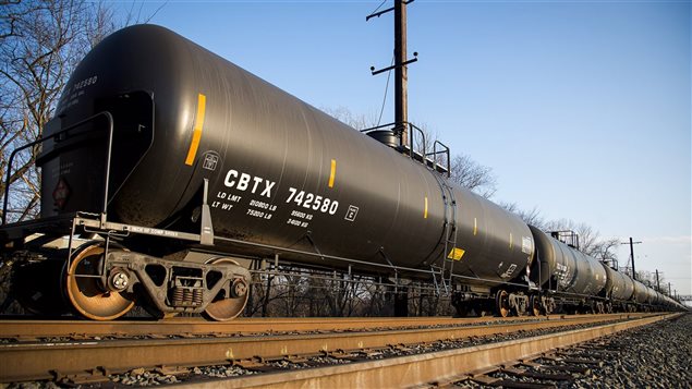 Transport de pétrole par train