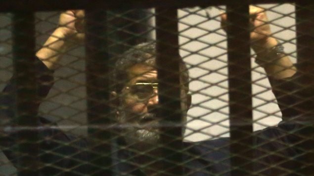 El derrocado presidente egipcio, Mohammed Morsi.