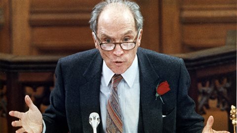 Pierre Elliot Trudeau en 1988 