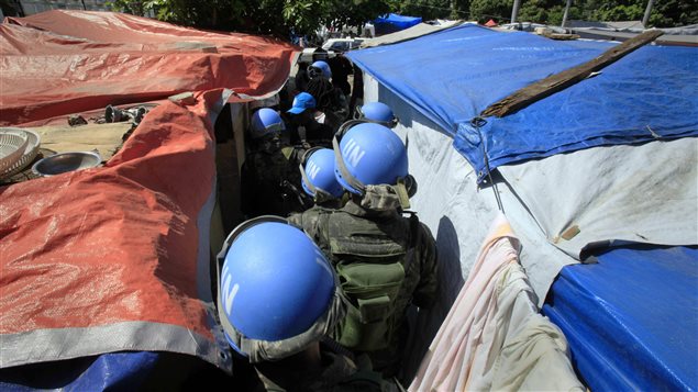 Peacekeeping missions like this one in Haiti are the ‘first face’ of the United Nations in 16 countries.