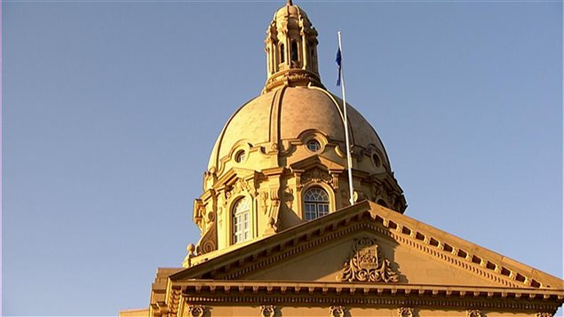Edificio de la Asamblea legislativa de Alberta en la ciudad de Edmonton. 
