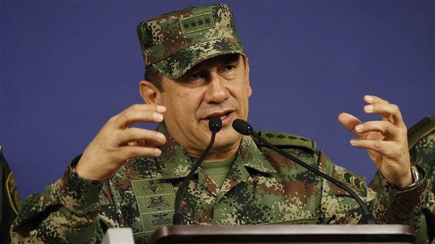 El general colombiano Juan Pablo Rodríguez