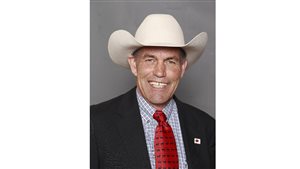 Dave Solverson, cattle rancher and feedlot operator in CAmrose Alberta and president of the Canadian Cattlemen's Association.