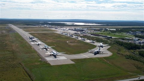L'aéroport de Gander le 11 septembre 2001