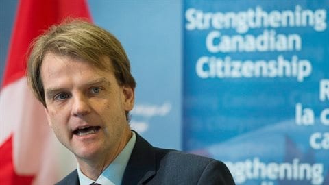 The controversial new law went into effect in May. In response to strong public criticism against it, Citizenship and Immigration Minister Chris Alexander argued it's meant to confront the 