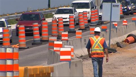 La surveillance sera accrue sur les chantiers routiers de la région de Québec à compter de lundi.