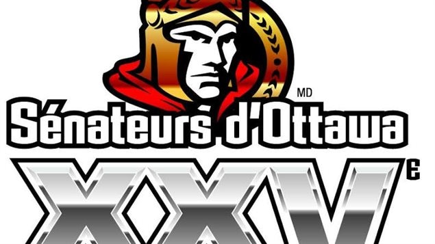 Aperçu du logo du 25e anniversaire des Sénateurs d'Ottawa Aperçu du logo du 25e anniversaire des Sénateurs d'Ottawa